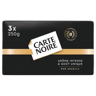 Carte Noire Café Moulu Classique 100% arabica, 3x250g
