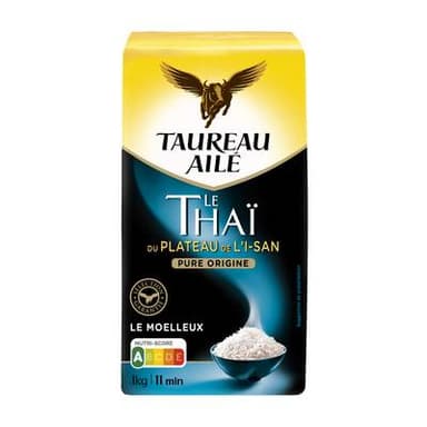Taureau Ailé Riz Thai du plateau de l'I-San, 1kg