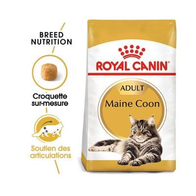 Royal Canin Croquettes sur mesure Soutien des Articulations pour Chat Maine Coon Adulte, 2kg