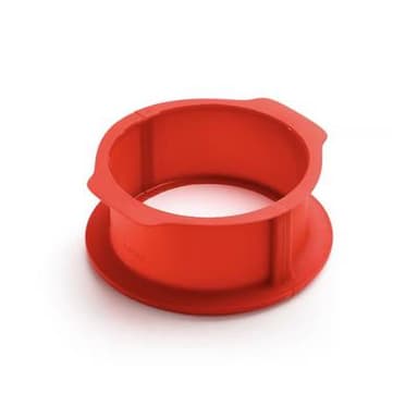 Lékué Moule à charlotte avec plateau, 18 cm, 18 cm