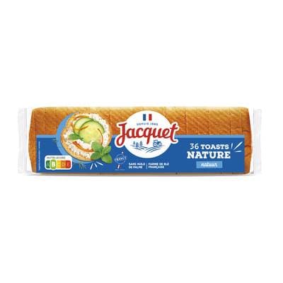 Jacquet Toast Rond Nature, 250g
