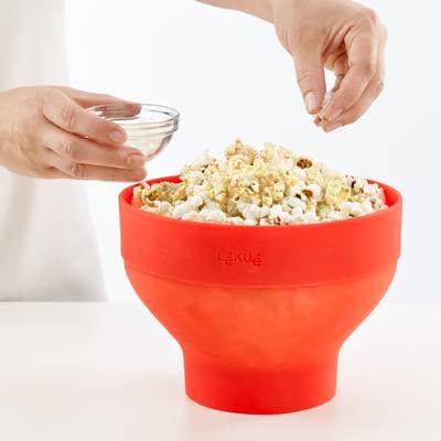 Lékué Popcorn maker pour micro-ondes - Red, 1 pièce