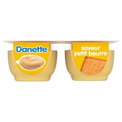 Danette Crème dessert petit beurre, 4x125g