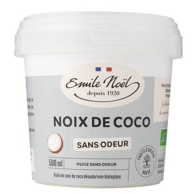 Emile Noël Huile de coco Désodorisées Bio, 500ml