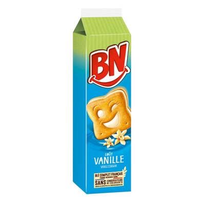 BN Goûters fourrés goût vanille, 28g