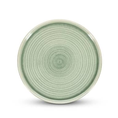 Collection Caméo Assiette plate 27,5cm vert Cameo, 1 pièce