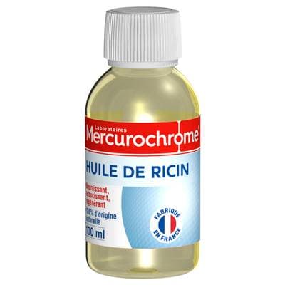 Mercurochrome Huile de ricin, 100ml