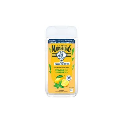 Le Petit Marseillais Gel Douche Extra Doux Verveine Bio & Citron Bio, 300ml