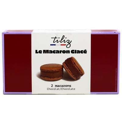 Tiliz Macaron glacé chocolat, 2x50g