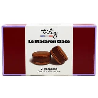 Tiliz Macaron glacé chocolat, 2x50g