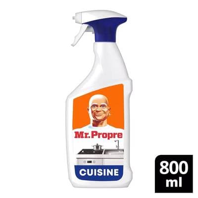 Mr Propre Nettoyant Ménager Dégraissant Cuisine Peps mandarine, 800ml