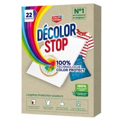 Decolor stop Lingette Décoloration Protection Couleurs, 22 lingettes