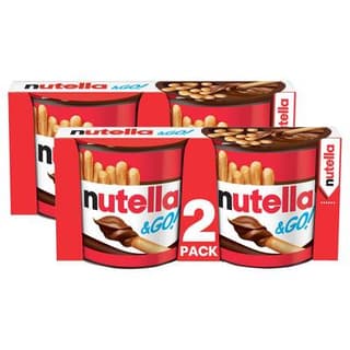 Nutella Biscuit et pâte à tartiner Nutella and Go !, Lot de 2x2x52g