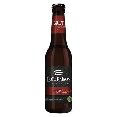 Loic Raison Cidre brut intense, 33cl