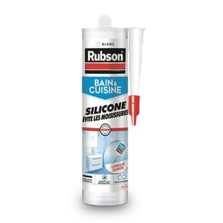 Rubson Silicone anti-moisissures blanc bains et cuisine, 280ml