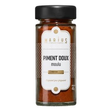 Marius, L'Épicerie Inspirée Piment doux moulu, 40g