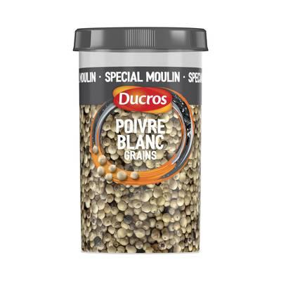 3166290910041 - Ducros - Poivre blanc en grains