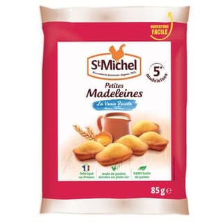 St Michel Petite madeleine nature, 4x85g