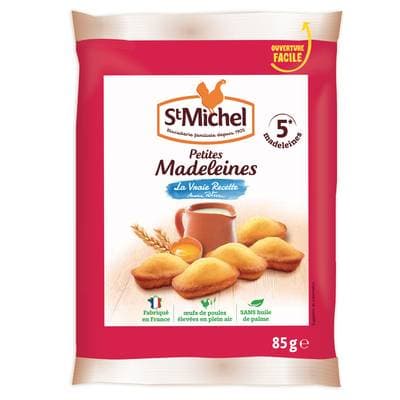 St Michel Petite madeleine nature, 4x85g