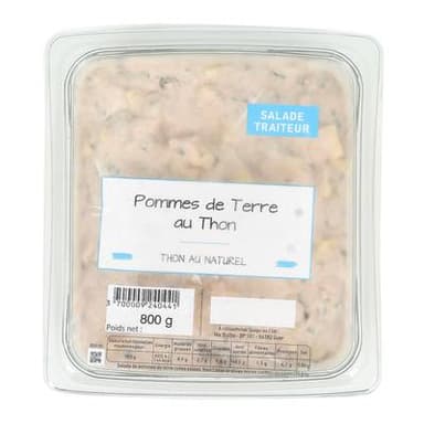Mix Buffet Salade Pommes de Terre au Thon, 800g