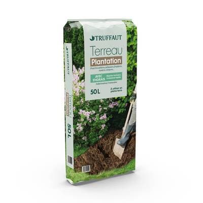 Truffaut Terreau plantation - Arbres, Arbustes, Frutiers, Rosiers, Vivaces, 50L