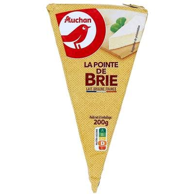 Auchan Pointe de brie, 200g