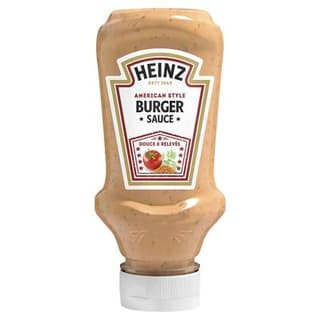 Heinz Sauce American Burger en flacon souple Squeeze Top Down, 230g