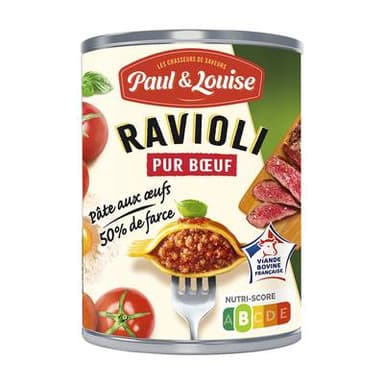Paul & Louise Ravioli au Boeuf et Mascarpone, 400g