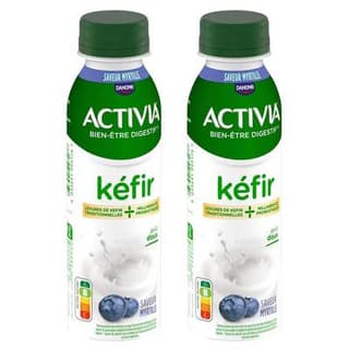 Activia Kéfir myrtille, Lot de 2x280g