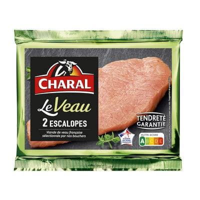 Charal Escalopes de Veau, 2x130g