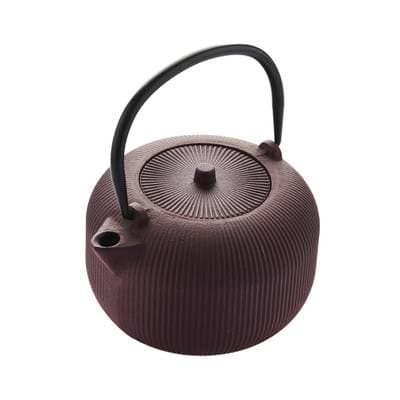 Point virgule Théière en fonte 1L Vintage Maroon, 1 pièce