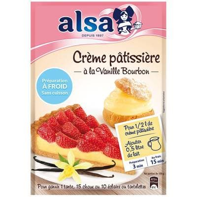 Alsa Préparation crème patissière 125g, 125g