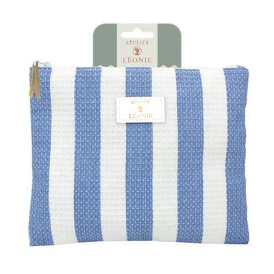 French Tendance Pochette toilette rayé, 1 pièce
