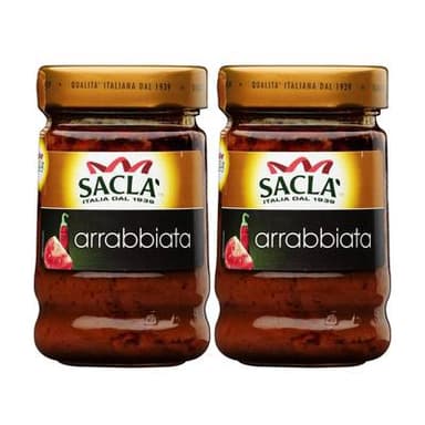 Sacla Sauce Arrabbiata, Lot de 2x190g