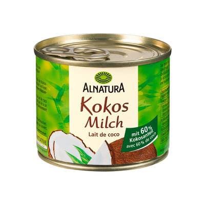 Alnatura Lait de coco bio 60% de noix de coco, 20cl