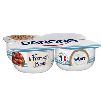 Danone Fromage Blanc Nature 3.2%mg, 4x100g