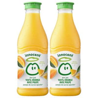innocent Jus d'orange Avec Pulpe, Lot de 2x90cl