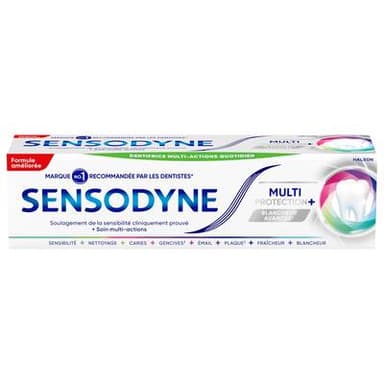 Sensodyne Dentifrice Multi Protection + Blancheur Avancée, 75ml