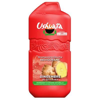 Ushuaïa Gel Douche Revigorant Gingembre, 280ml