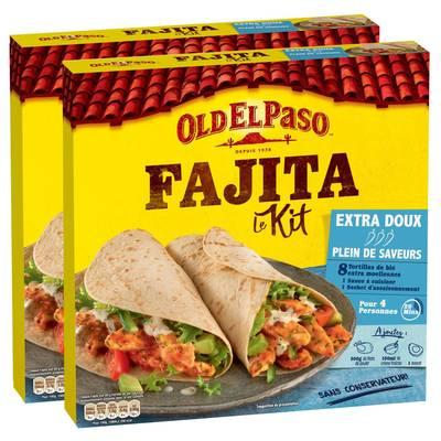 Old el Paso - Kit pour fajitas recette douce