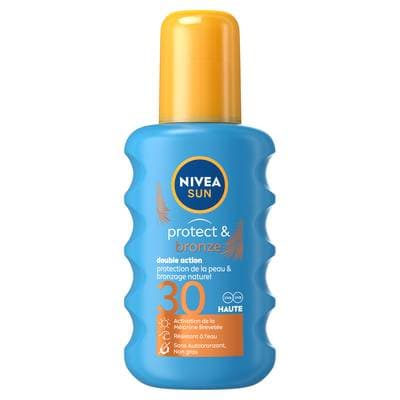 Nivea sun Crème solaire Protect & Bronze FPS30, 200ml