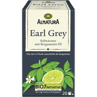 Alnatura Thé Earl Grey Bio, 20 sachets