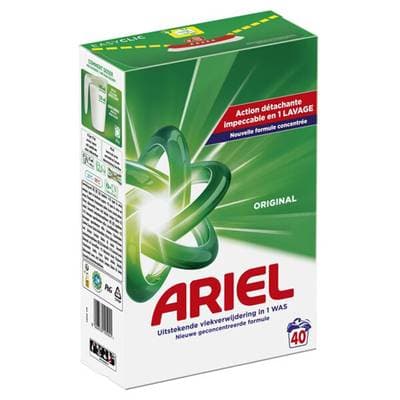 Ariel Lessive poudre original, 2,2kg