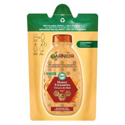 Garnier - Ultra Doux Shampoing Reconstituant Cheveux Fragiles Miel, 250ml