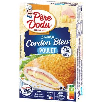 Père Dodu Cordon Bleu au Poulet, 2x100g