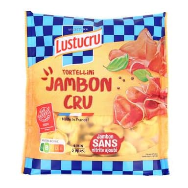 Lustucru Tortelini Jambon Cru, 250g