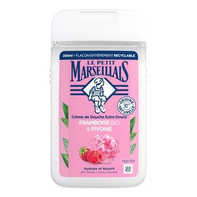 Le Petit Marseillais Crème de douche framboise et pivoine, 250ml