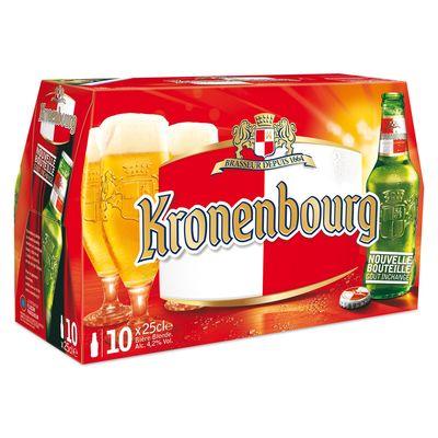 3080216047690 - Kronenbourg - Bière blonde 4°2