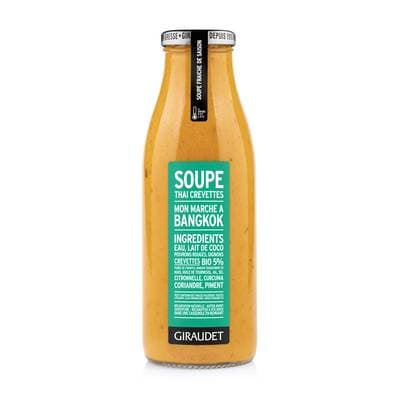 Giraudet Soupe Thaï aux Crevettes, 50cl