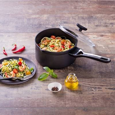 3426470280242 - Pyrex - Casserole avec couvercle revêtement antiadhésif sain - Tous feux dont induction
